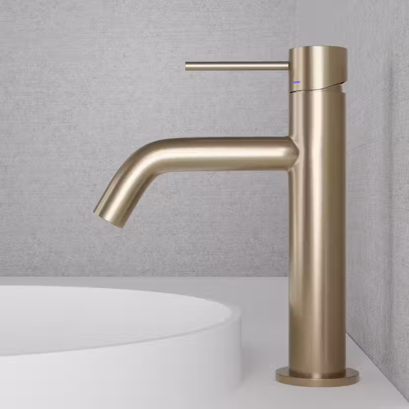 Tvättställsblandare Scandtap Steel Voyage Medium Champagne