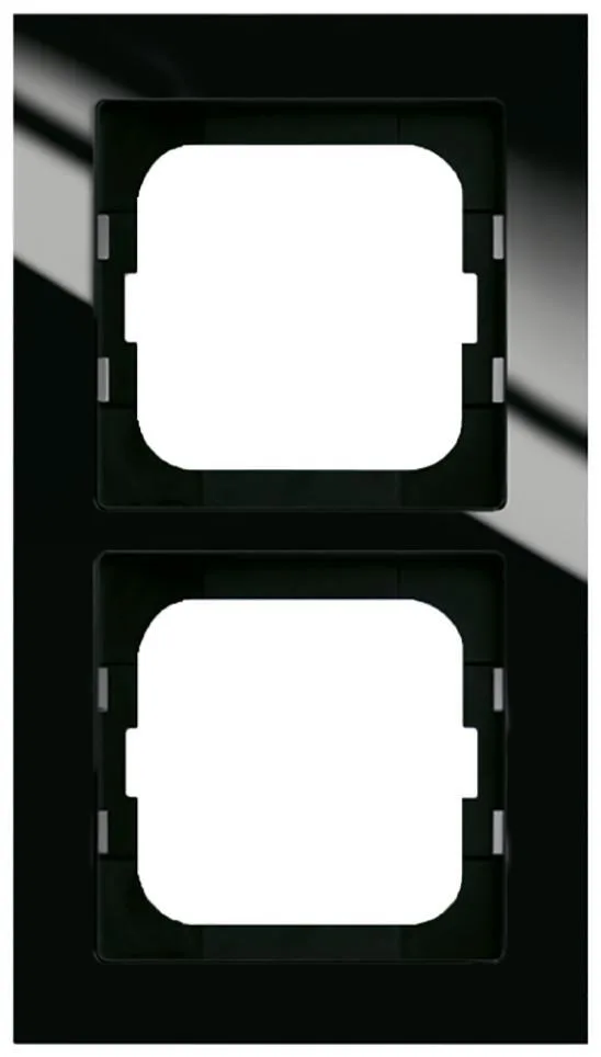 ABB Axcent Täckram svart 4-fack - Bild 2