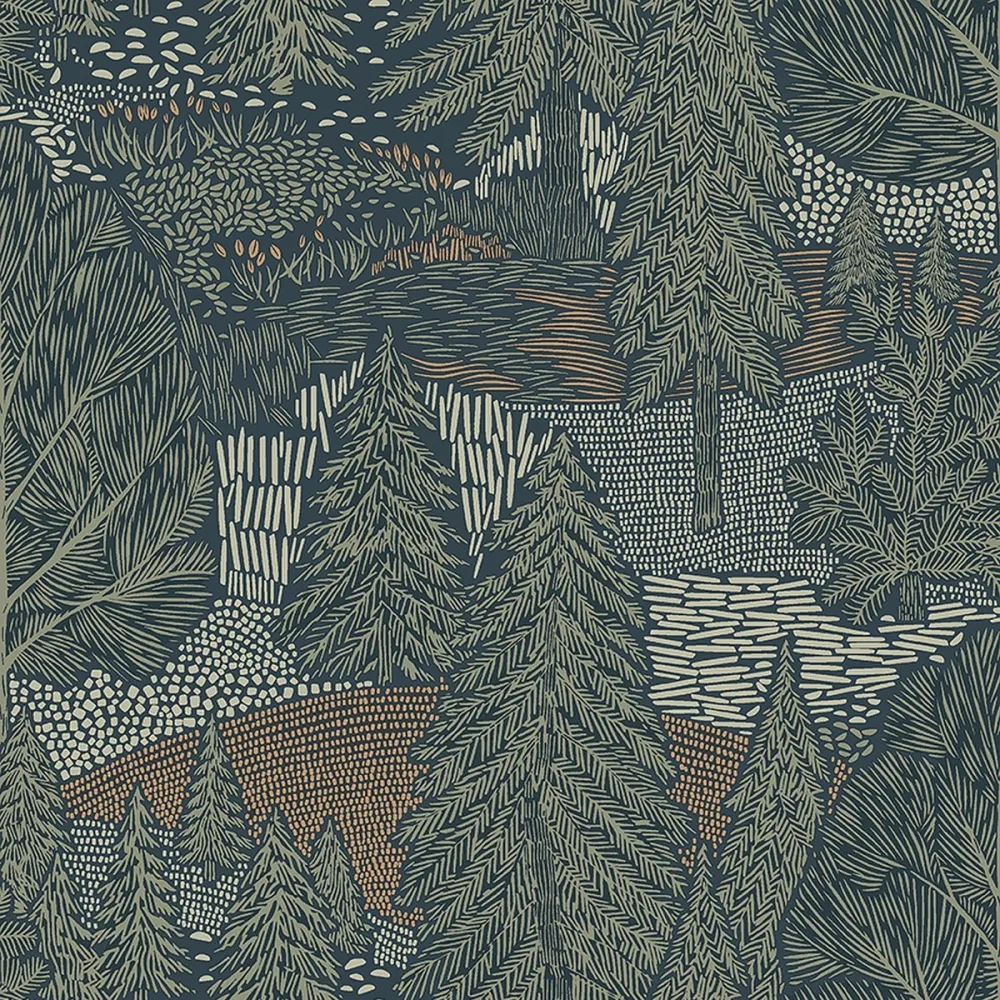 Tapet Woodland Northern Forest 4701 Multi Natur - Bild 2