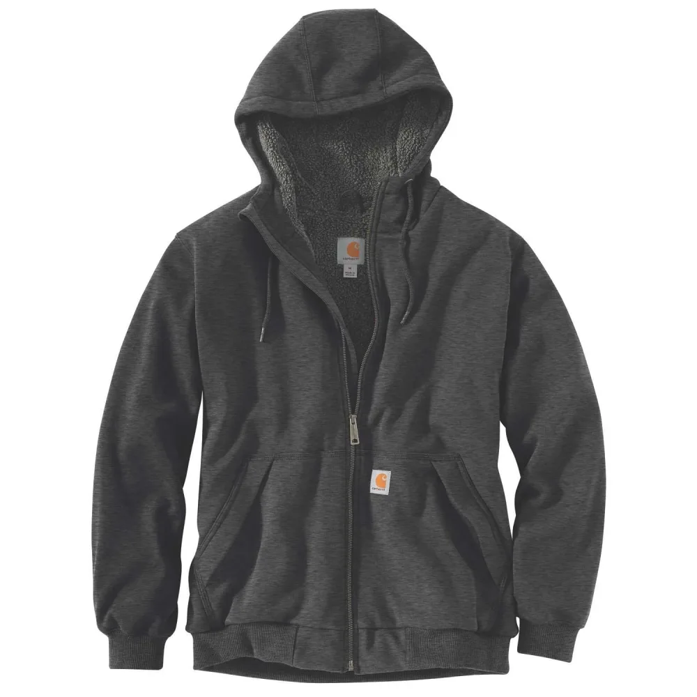 Carhartt Midweight Sherpa-Lined Sweatshirt Luvtröja Grå