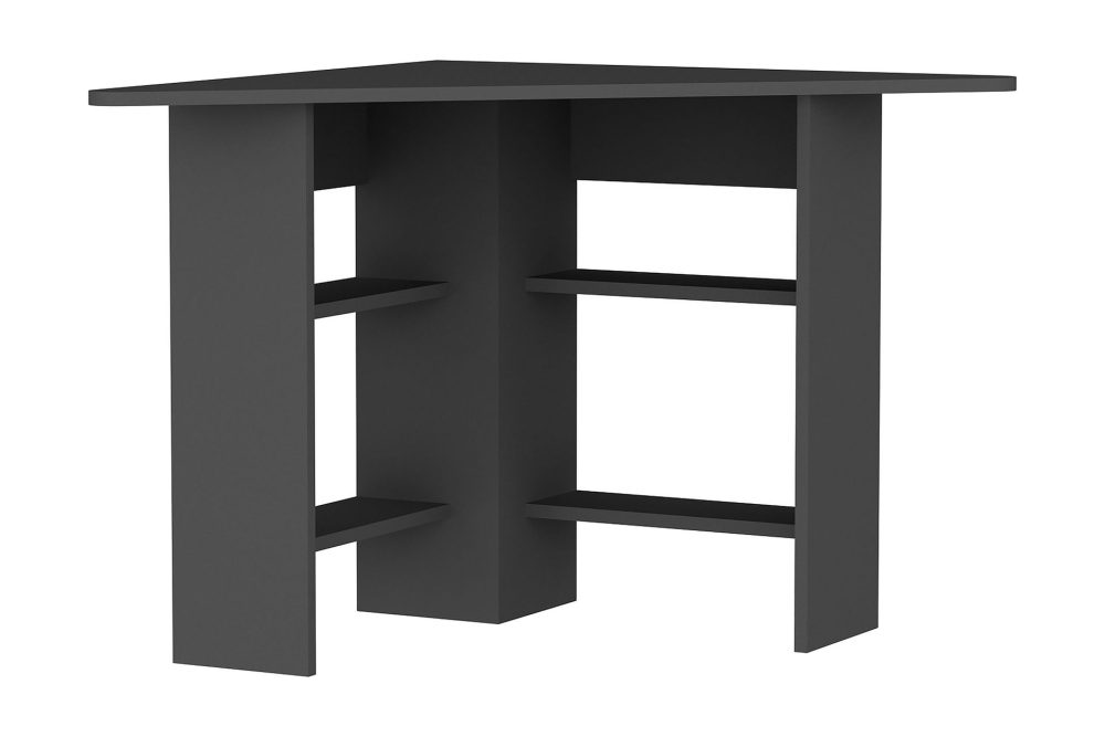 Oderzo Hörnskrivbord 80 cm med Förvaring Hyllor