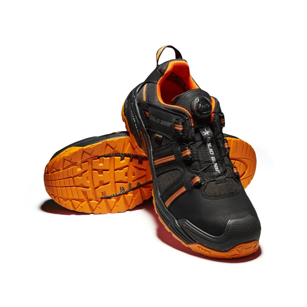 Solid Gear Hydra Skyddssko GTX, svart/orange, glasfiberhätta 38