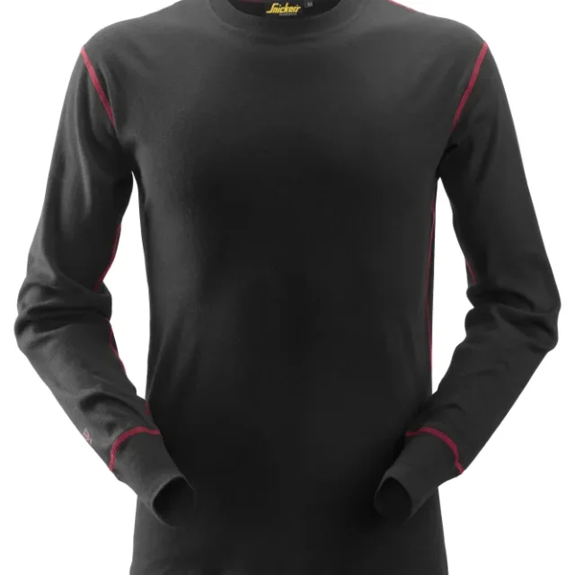 Snickers Workwear 9461 ProtecWork Undertröja svart, flamskydd XS