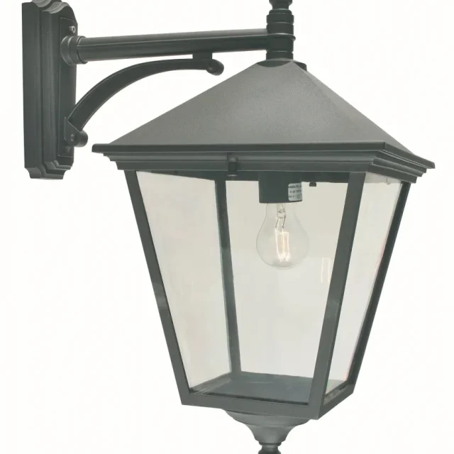 Norlys London 493 Väggarmatur E27, IP54 Svart