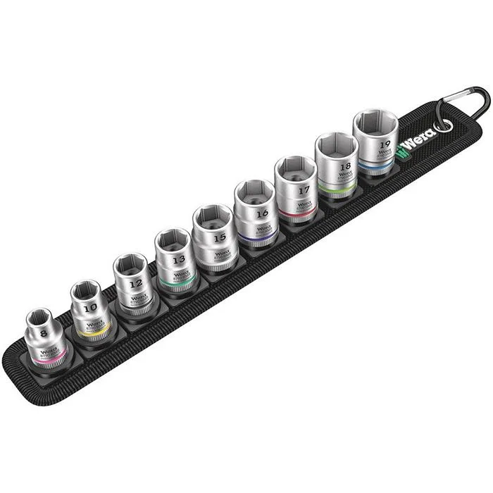 Wera Zyklop B 4 Hylssats 3/8"