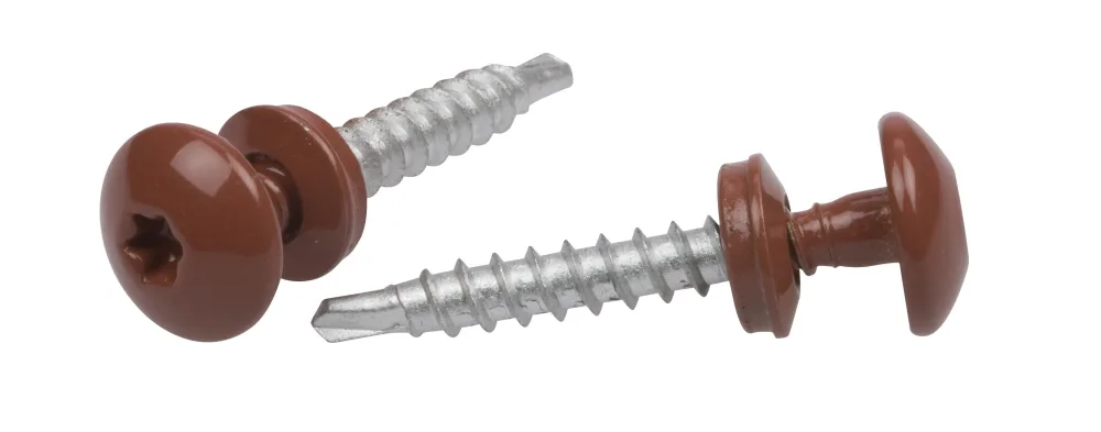 Ejot 860382 Byggskruv SAPHIR IQ, UTV-C3 4,8 x 20 mm/Ö, TEGELRÖD 8004 250-pack - Bild 2