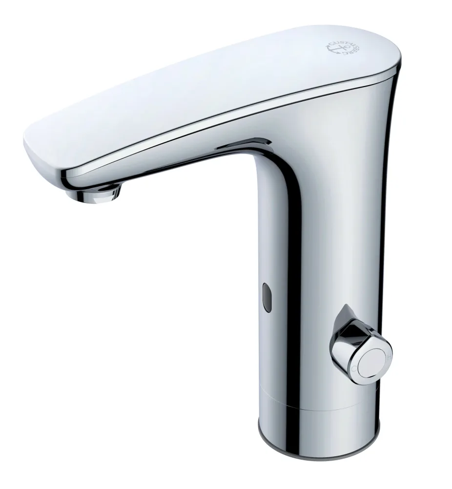 Gustavsberg Sensoric 1.0 Tvättställsblandare med sensor, krom, 160 mm bygghöjd