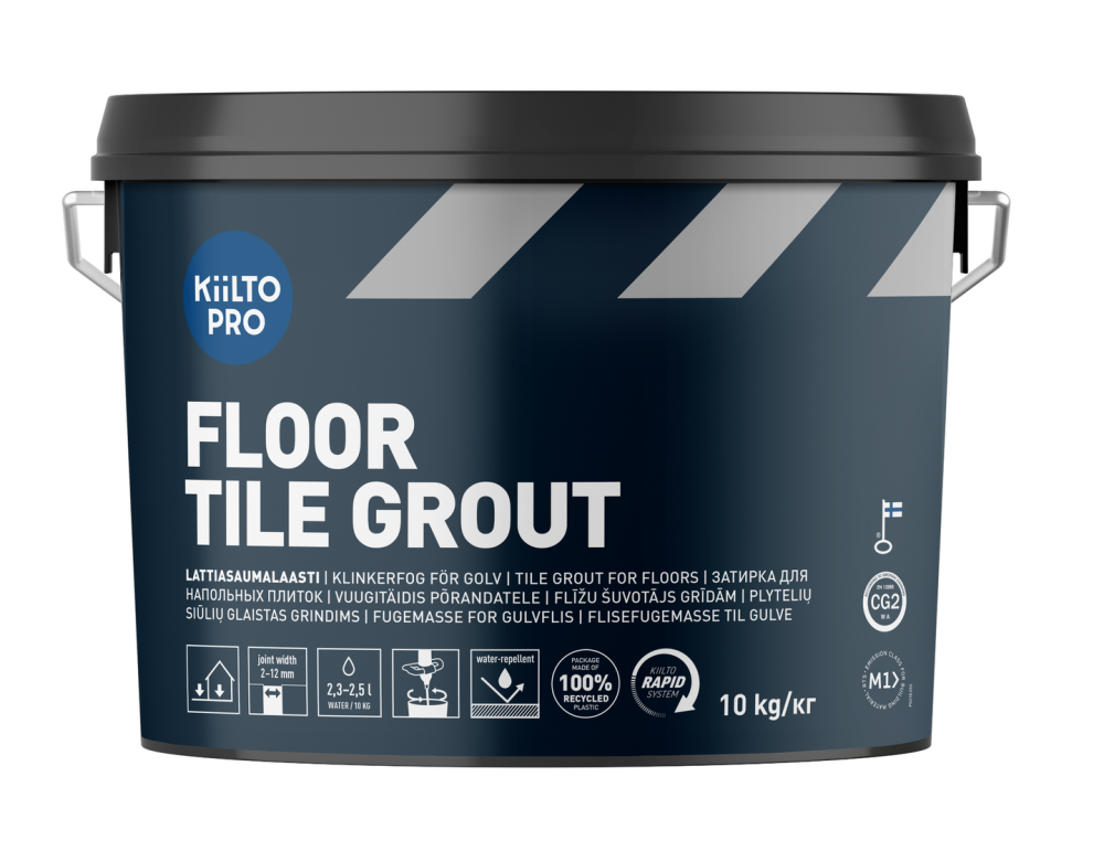 KLINKERFOG KIILTO PRO 240 GRÅ 10KG