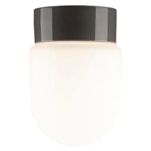 Ifö Electric Contrast Fridhem Takarmatur grå, rak, IP54, LED
