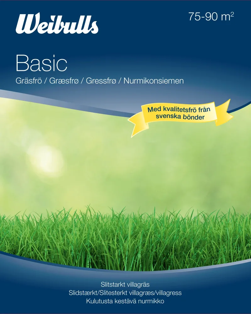 Weibulls Basic Gräsfrö 1 kg - Bild 2
