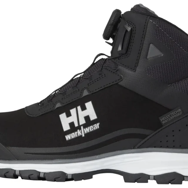 Helly Hansen Workwear Chelsea Evolution 2 Skyddskänga mid, svart, BOA, S3, HT wide 46
