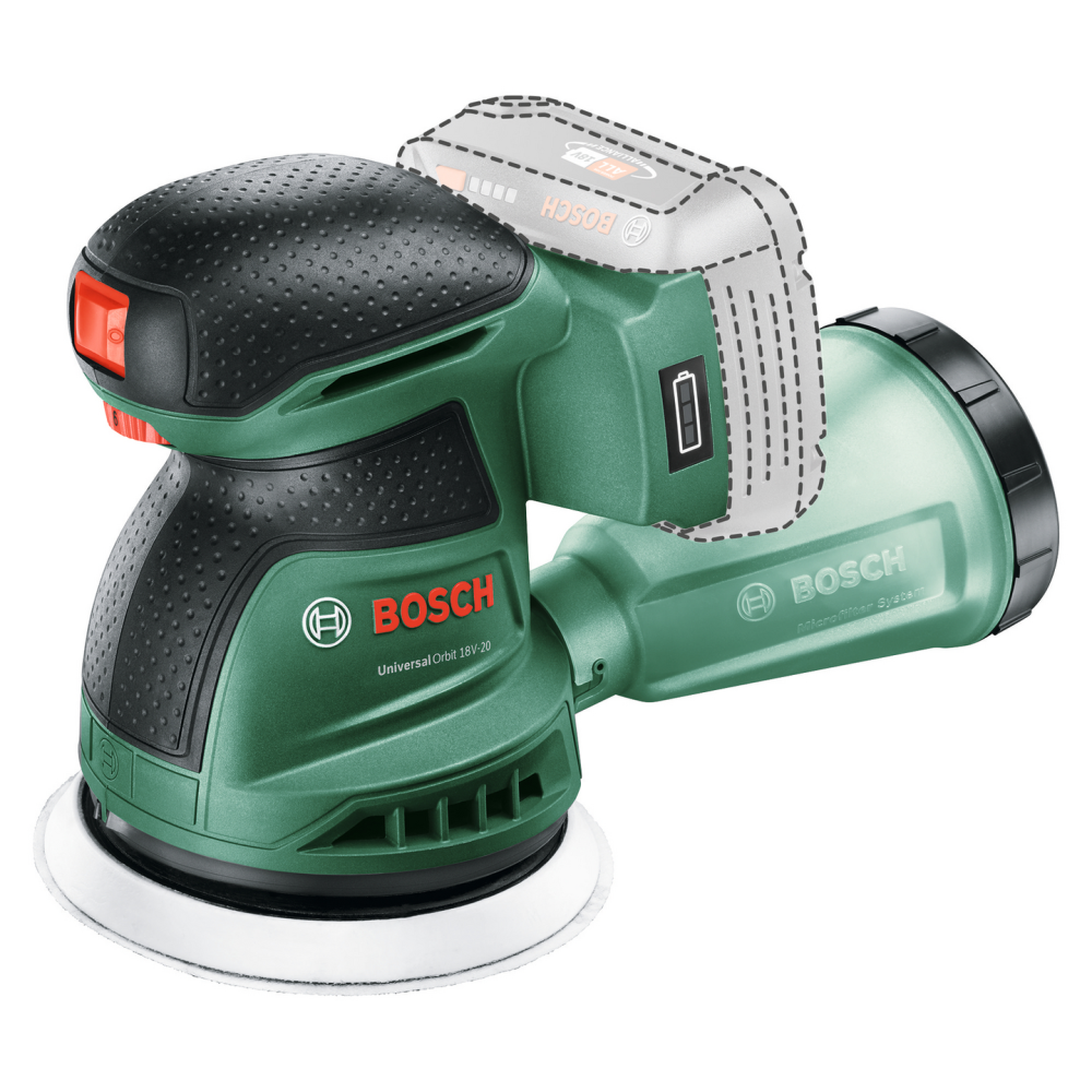 EXCENTERSLIP BOSCH UNIVORBIT 18V, AL18V20 2AH