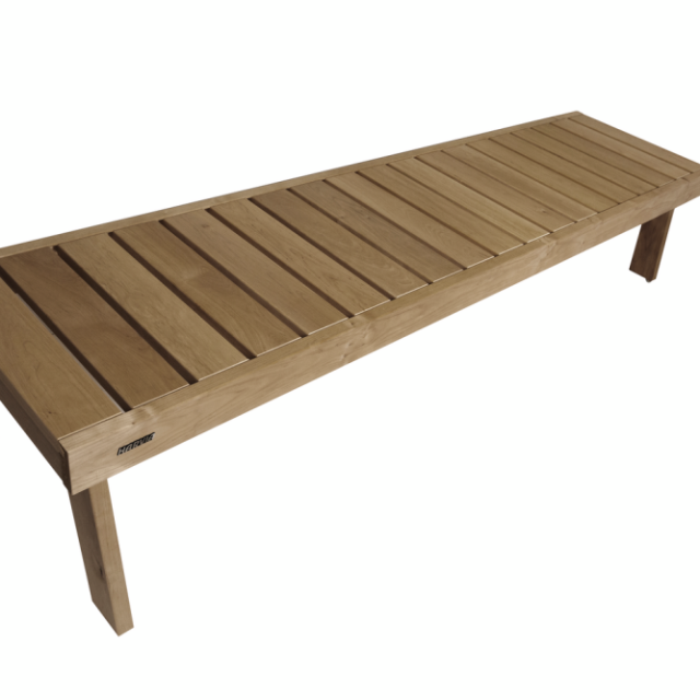 BASTUBÄNK HARVIA 450X450X1200 VÄRMB., ASP