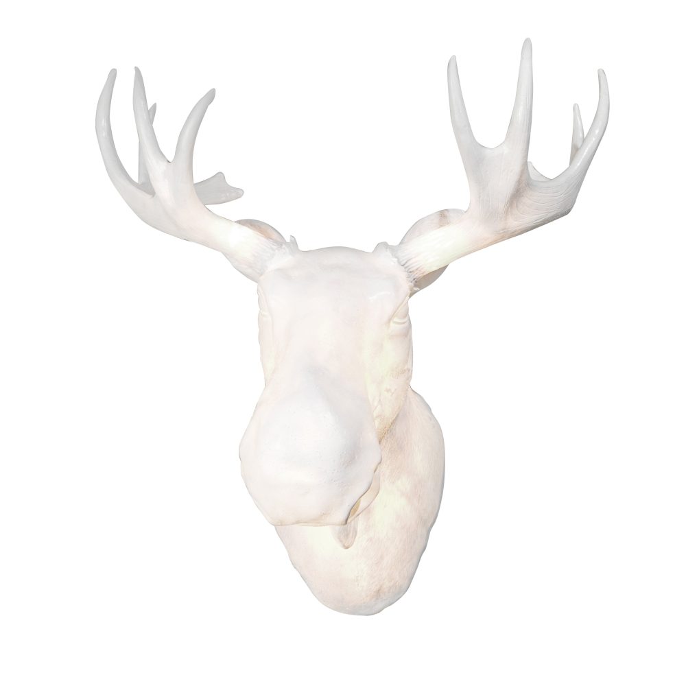 Moo vägglampa, Vit
