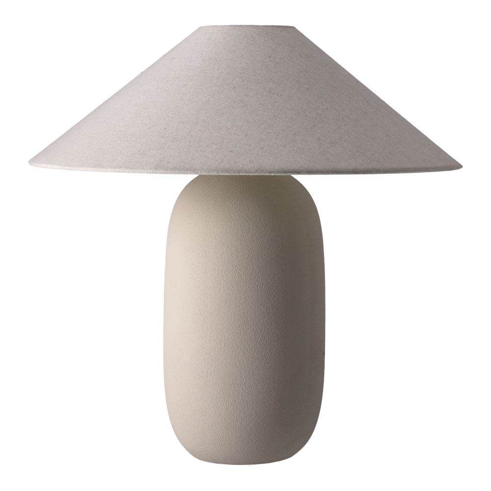 Boulder bordslampa 48 cm beige-nature