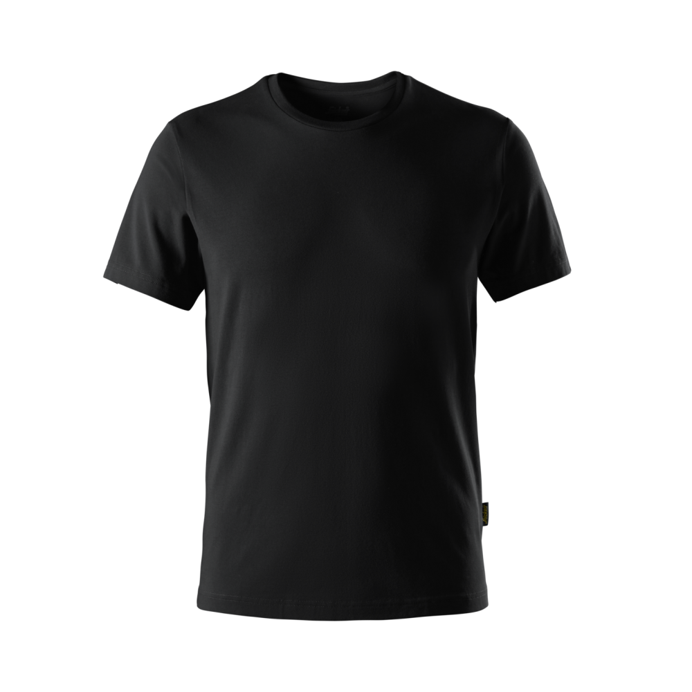 T-SHIRT SLIM FIT SVART STL M