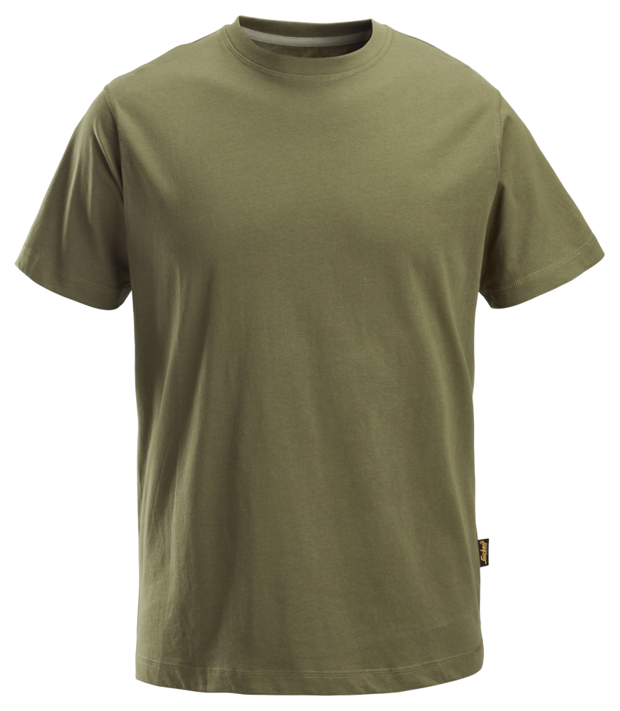 T-SHIRT SNICKERS WORKWEAR 2502 KHAKIGRÖN M