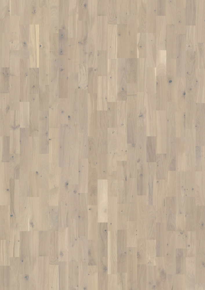 PARKETT KÄHRS EK SALT 3-STAV, MATTLACK VIT 3,4M²