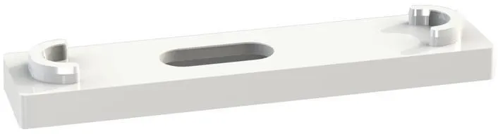 Faluplast 16510 Distanskloss 5 x 70 mm, för enkel/dubbelklämma, vit