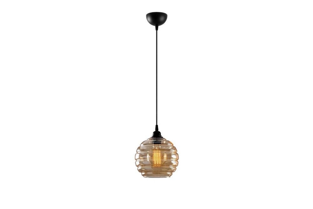 Taklampa Torinville Rany / Svart
