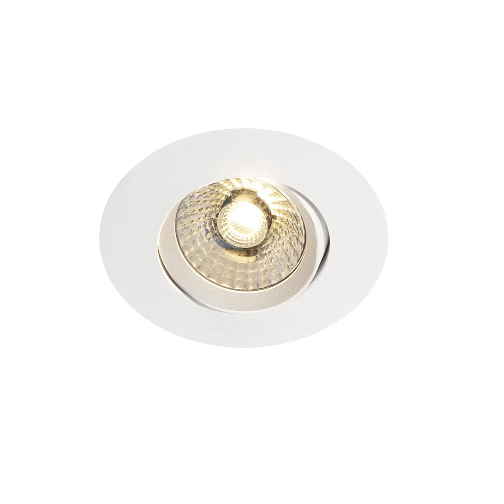 Hide-a-Lite Comfort G4 7475839 Downlight vit, 7,5 W, tilt 520 lm, 2-27 K, 60 GR - Bild 2