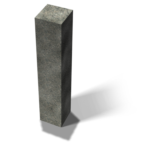 STOPLE BENDERS BOHUS ELEGANT TYP 2 GRÅ, 250X250X1300(800)MM