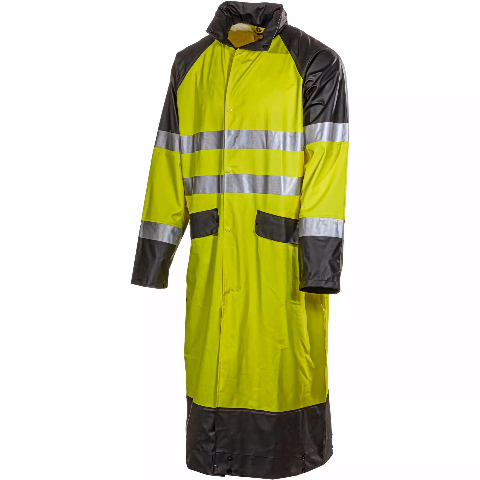 Kjøp L.Brador Regnjakke 914PU HI-VIS, gul, klasse 3