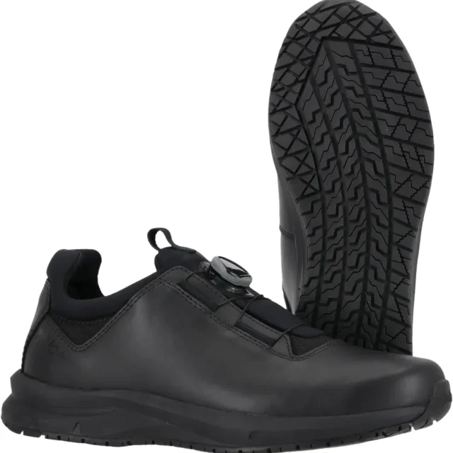 Jalas SpOc 5552 Yrkessko i läder med BOA Fit System, svart 44
