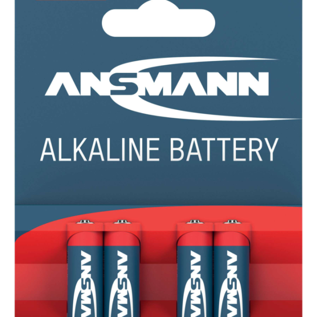 BATTERI ANSMANN AAA/LR03 1,5V 4ST