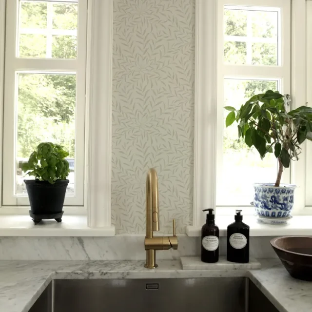 Fiona Walldesign Home NW 201503 Tapet Willow Grön