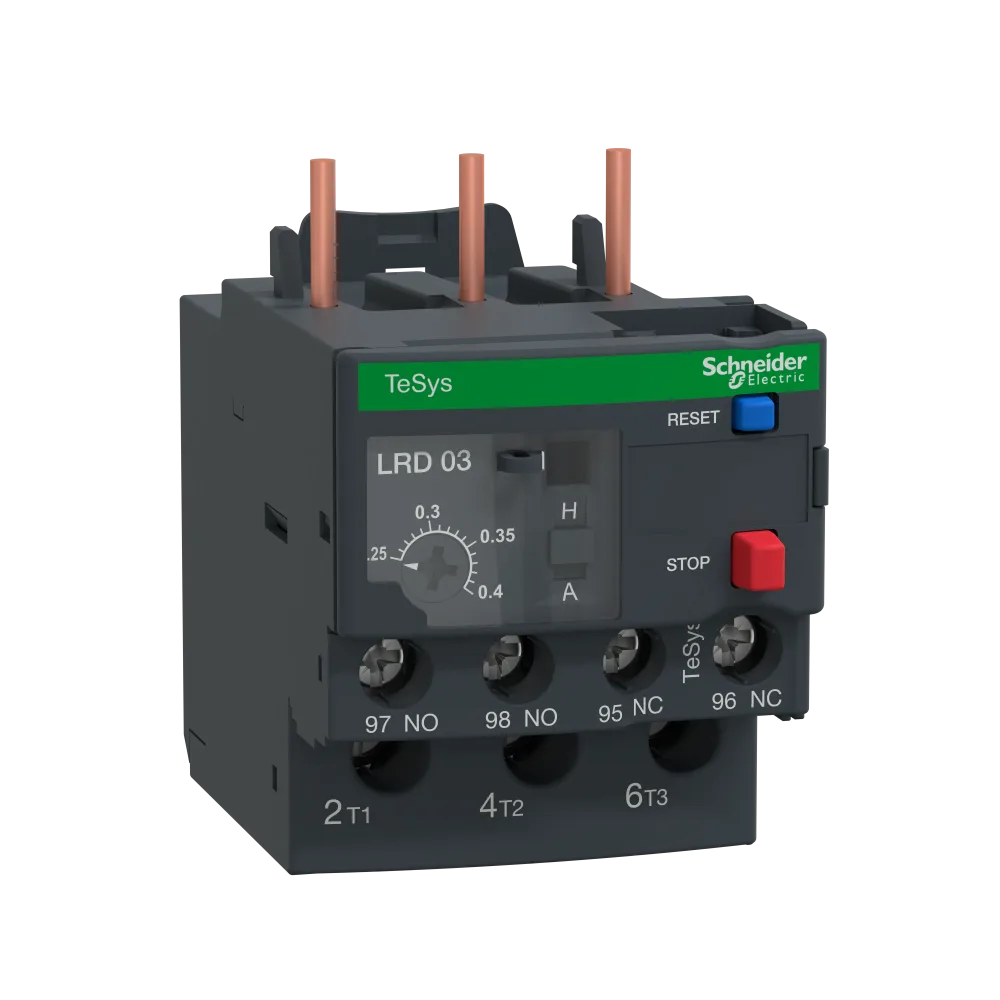 Schneider Electric LRD06 Överströmsrelä 1 Öp + 1 Sl 1-1,7 A - Bild 2