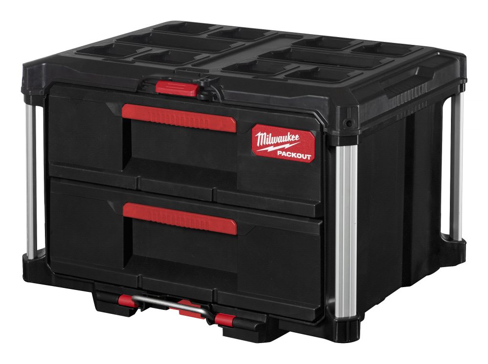 Kjøp Milwaukee Koffert med 2 skuffer, Packout
