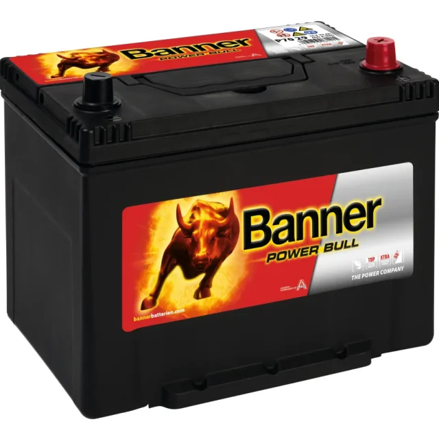Banner Power Bull P7029M Startbatteri 12V, 70 Ah