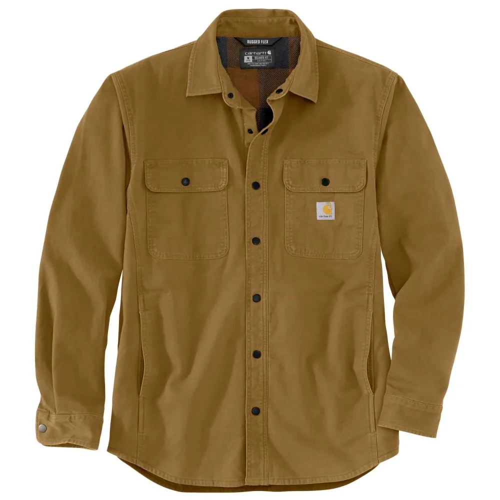 Carhartt 105419G72-L Skjorta Rörelsefrihet och slitstyrka Basilika