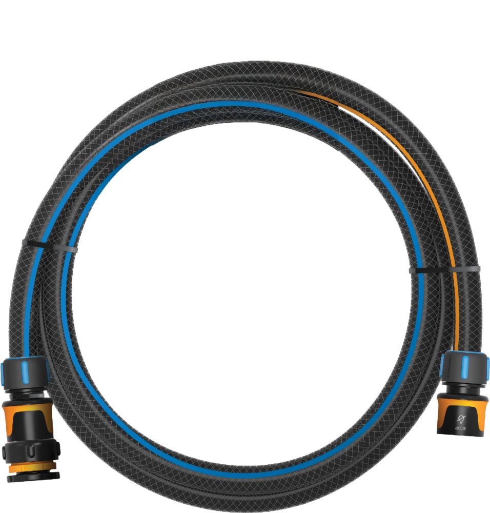 SLANGSET SNABBKOPPLING KRANKOPPLING 13MM 1,8M