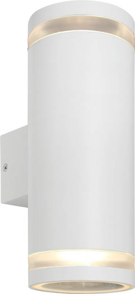 VÄGGARMATUR GELIA SMYGEHUK TUBE, MAXI UPP/NED VIT GU10