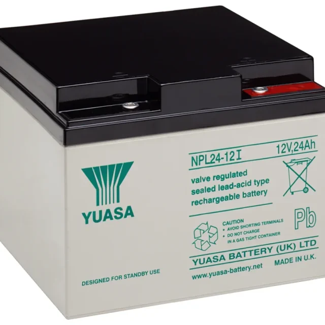 Yuasa NPL24-12I Batteri 12V, 24 Ah