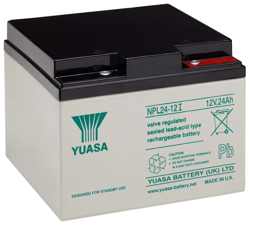 Yuasa NPL24-12I Batteri 12V, 24 Ah