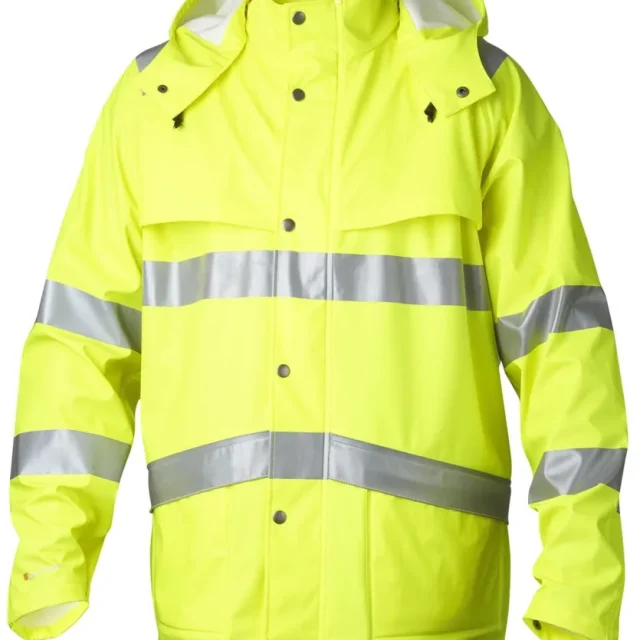 Top Swede 9394 Regnrock 81 cm, varsel, gul Gul