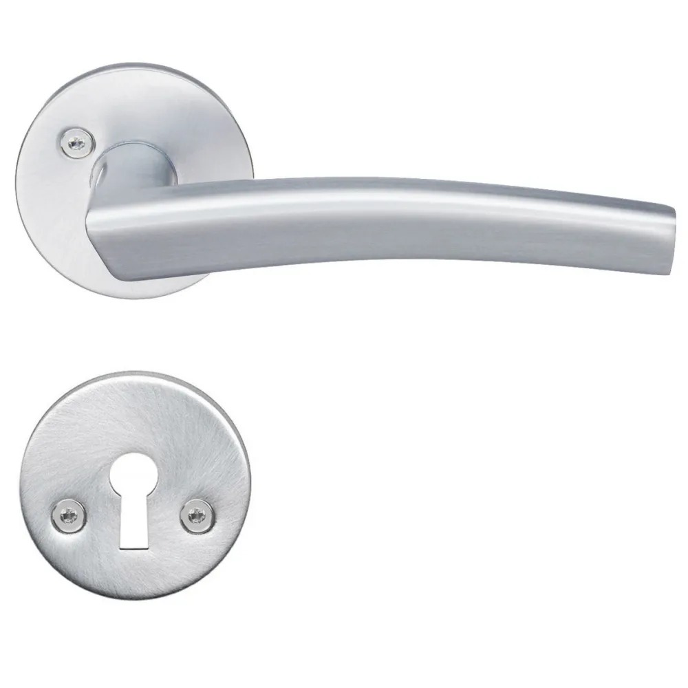 Innerdörrhandtag 3-Pack B290kmn/3 Borstad, Krom - Bild 3