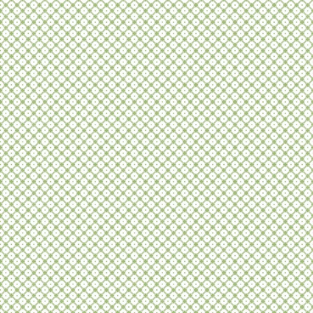 Laura Ashley Vol. 3 Wickerwork 119848 Grön Tapet | Stuvbutiken