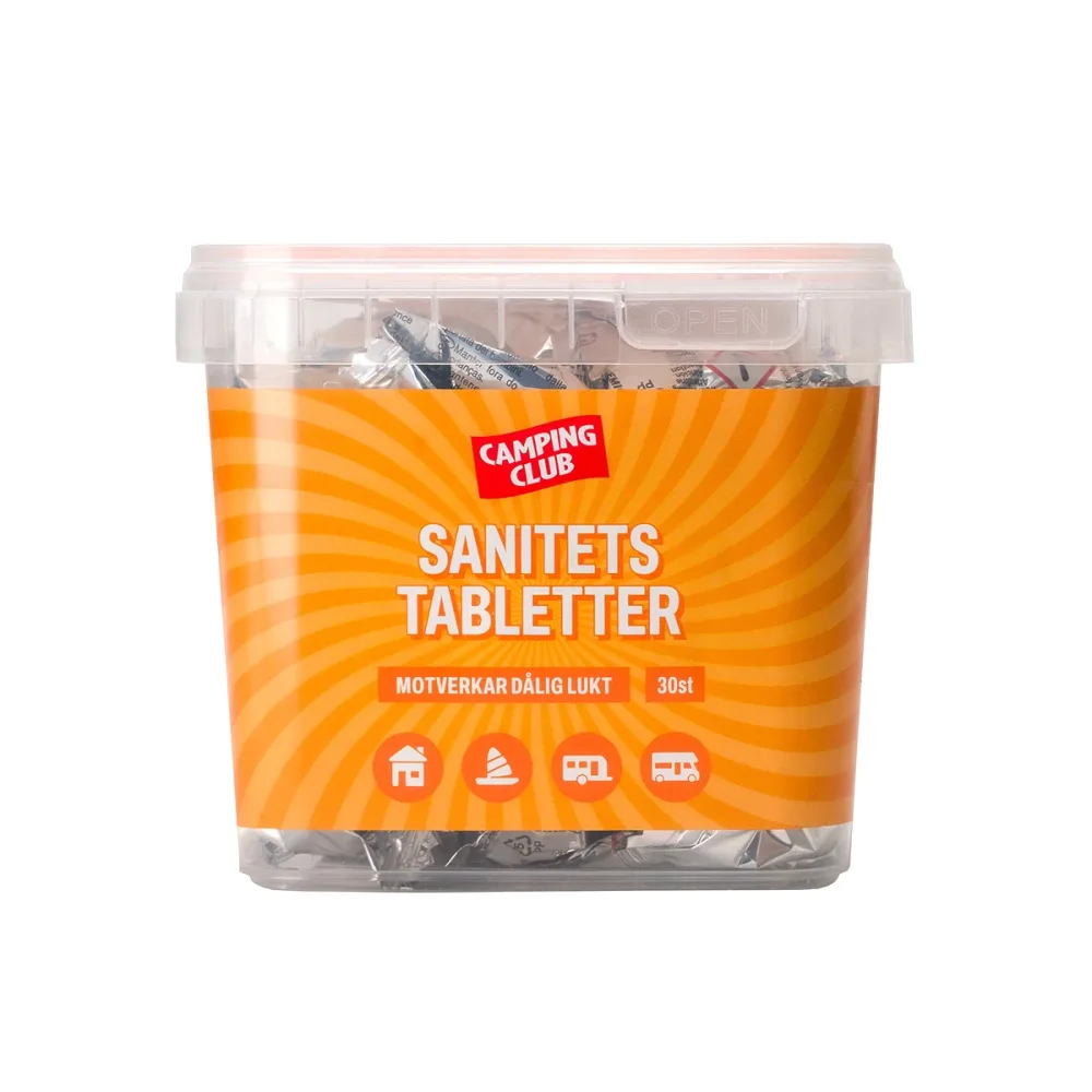 Rengöringsmedel Sanitets Tabs 30st | Stuvbutiken