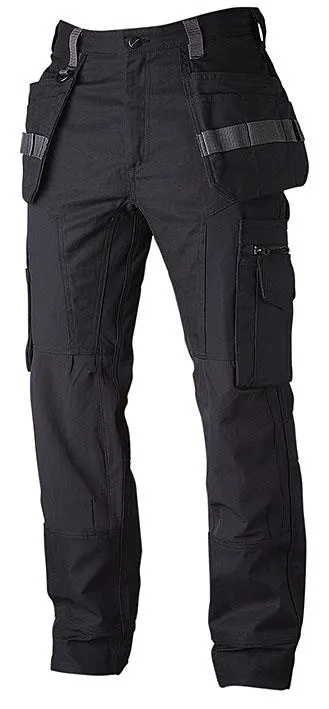 Top Swede 237 Arbetsbyxa med stretch, svart C46