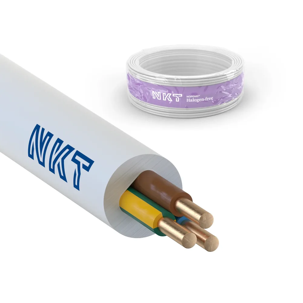 NKT EXQ XTRA Installationskabel 3G2.5 mm², 300/500V 500 m, trumma - Bild 2