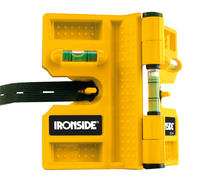 Ironside 103114 Stolpvattenpass med 3 libeller