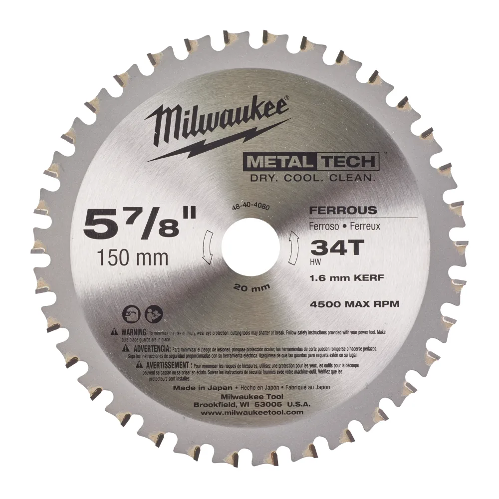 Milwaukee 4932501142 Cirkelsågklinga M 203X5/8X1,8X50T