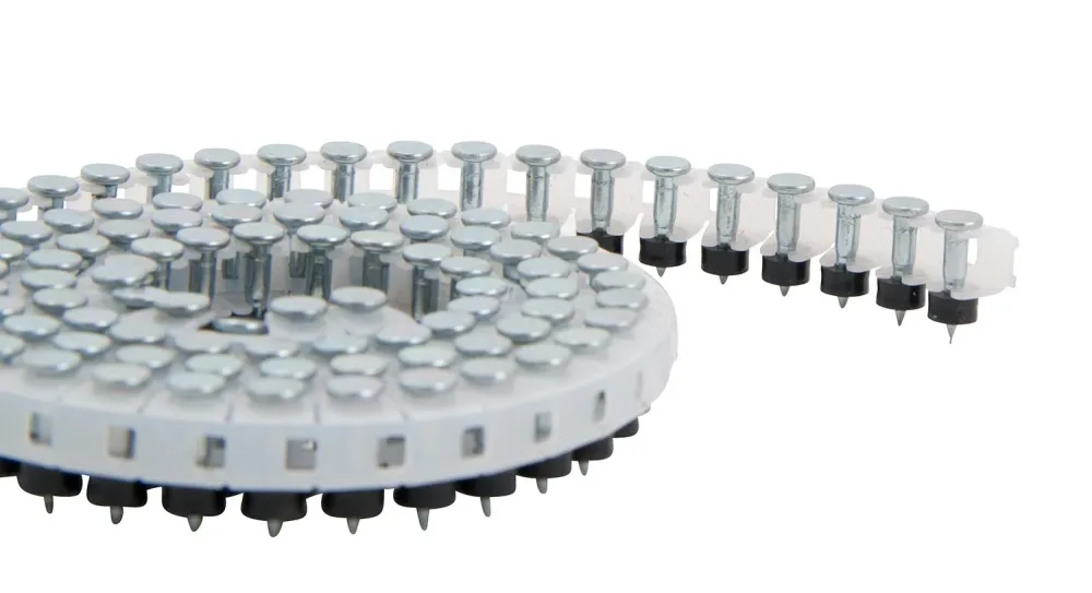 TJEP 839282 Betongspik Ø3 mm, galv., 2-stegs, 1000-pack Ø3 x 22 mm