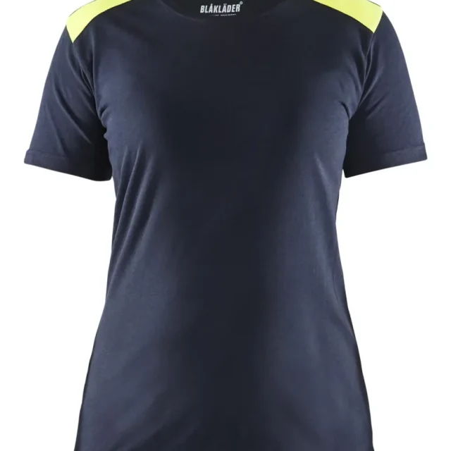 Blåkläder 347910429933M T-shirt svart/gul Svart/gul