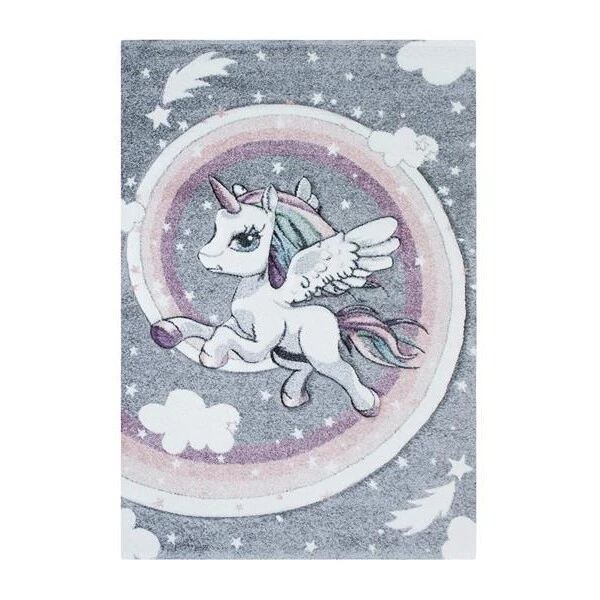 Atlas Unicorn Barnmatta Rosa, 120x170cm | Stuvbutiken