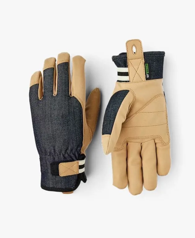 Hestra Pro Duratan Flex Arbetshandske denim, syntetmocka 6